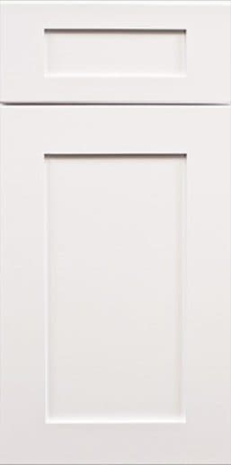 Ice White Shaker cabinet door